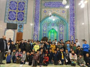 برگزاری مراسم معنوی اعتکاف نوجوان محور در ۲۳ مسجد آرمانی منطقه ۱۸